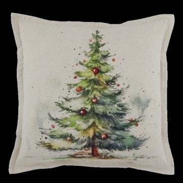 Putetrekk med juletrmotiv
