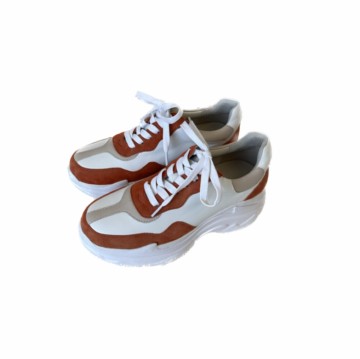 Sneakers Hvite og Orange