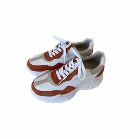 Sneakers Hvite og Orange